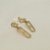 Brinco de Elos de Corrente Cravejado com Zircônias Cristal Banhado a Ouro 18k - Imagem 1