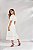 Vestido Godê Sarja Off Whitt- Ttitanium Jeans - Imagem 2