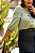 Camisa Viscose Flow Verde Botões Frontais Funcionais - M de Maria - Imagem 3