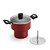 Cuscuzeiro Grande Luxo Antiaderente Alegrete 18cm Com Tampa de Vidro - Imagem 9