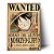 Cartaz Procurado Luffy One Piece - Imagem 1