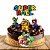 Topo de Bolo personalizado Super Mario - Imagem 1