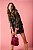 Trench coat verde militar com estampa floral - Imagem 3