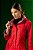 Trench Coat vermelho  com estampa tribal - Imagem 1