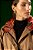 Trench Coat caqui  com estampa aquarelas - Imagem 5