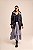 Trench coat marinho com estampa Marrakech - Imagem 1