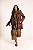 Trench coat vinho com estampas Antonella - Imagem 2