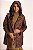 Trench coat vinho com estampas Antonella - Imagem 1
