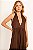 Vestido frente Unica chocolate - Imagem 1