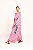 Vestido Emanuelle listras floral bordado cereja - Imagem 6