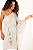 Vestido tela ombro com tassel prata - Imagem 1