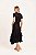 Saia tricô laço paeté preta - Imagem 2
