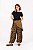 Calça Aladim Luna animal print caramelo - Imagem 1