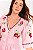 Vestido Malika bordado mangas rosa claro - Imagem 7
