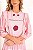 Vestido Maria Clara Ponto de Cruz rosa blush - Imagem 2