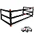 Extensor de Caçamba Chevrolet S10 2012 a 2025 Divisor de Cargas Preto ED - Imagem 8
