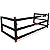 Extensor de Caçamba Chevrolet S10 2012 a 2025 Divisor de Cargas Preto ED - Imagem 5