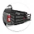 Extensor de Caçamba Chevrolet S10 2012 a 2025 Divisor de Cargas Preto ED - Imagem 2