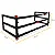 Extensor de Caçamba Chevrolet S10 2012 a 2025 Divisor de Cargas Preto ED - Imagem 1
