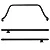 Santo Antonio Modelo Original 2 polegadas Ford Courier 1998 a 2013 Com Corrimão Preto - Imagem 4