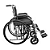 Cadeira de Rodas Basic 125kg - 44 cm - Imagem 2