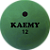 Bola borracha iniciação nº 12 Kaemy - K18 - Imagem 1