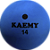 Bola borracha iniciação nº 14 Kaemy - K19 - Imagem 1