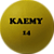 Bola iniciação nº14 com guizo Kaemy - K40 - Imagem 1