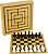 Estojo de xadrez e trilha Kaemy - K403 - Imagem 1