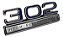 Emblema Ford 302 High Performance Azul - Imagem 1