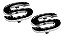 Emblema SS Preto - Imagem 1