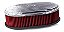 Filtro Ar Oval Aletado Quadrijet/Bijet/Motorcraft Polido - Imagem 2