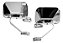 Espelho Externo Americano Pickup Inox - Imagem 5