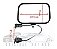 Espelho Externo Americano Pickup Inox - Imagem 1