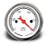Manômetro Vácuo 52mm Mecânico Hot Rod Clássico Branco - Imagem 1