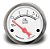 Manômetro Pressão Óleo 52mm Elétrico 5kg Hot Rod Clássico Branco - Imagem 1
