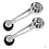 Manivela Vidro Ford F100 72/92 Americana - Imagem 2
