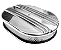 Filtro de Ar Oval Aletado Polido - Imagem 1