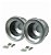 Kit Farol Embutido 180mm Par Aro CRomado - Imagem 4