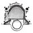 Tampa Frontal Corrente Motor V8 302 - Imagem 3