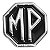 Emblema Grade Falsa Radiador Mp Lafer - Imagem 2