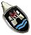 Emblema Brasão Capô Vw Fusca Ate 1966 - Imagem 1