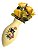 Vaso Flor Painel Amarelo Pequeno - Imagem 1