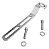 Suporte Sensor Rotação Roda Fonica Opala Caravan - Imagem 1