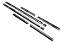 Jogo Friso Lateral Cabine Simples F100 F1000 Inox - Imagem 1