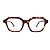 Óculos de Grau Feminino Lela Quadrado Sunset Tortoise - Imagem 1