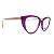 Óculos de Grau Feminino Benetton Roxo com Lilas - Imagem 2