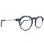 Óculos de Grau Feminino Visage Azul Redondo - Imagem 2