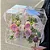 Caixa Cúpula em acrílico cristal para Buquê de flores Casamento Noiva 30 x 30 x 30cm - Imagem 2