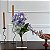 Vaso de flores em acrilico cristal decoração 160 x 45 x 200 x 3mm estilo livro - Imagem 2